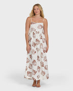Undone Maxi Cover-Up Dress - Salt Crystal