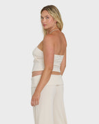 Sweet Coast Tube Top - White Cap