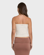 Sweet Coast Tube Top - White Cap