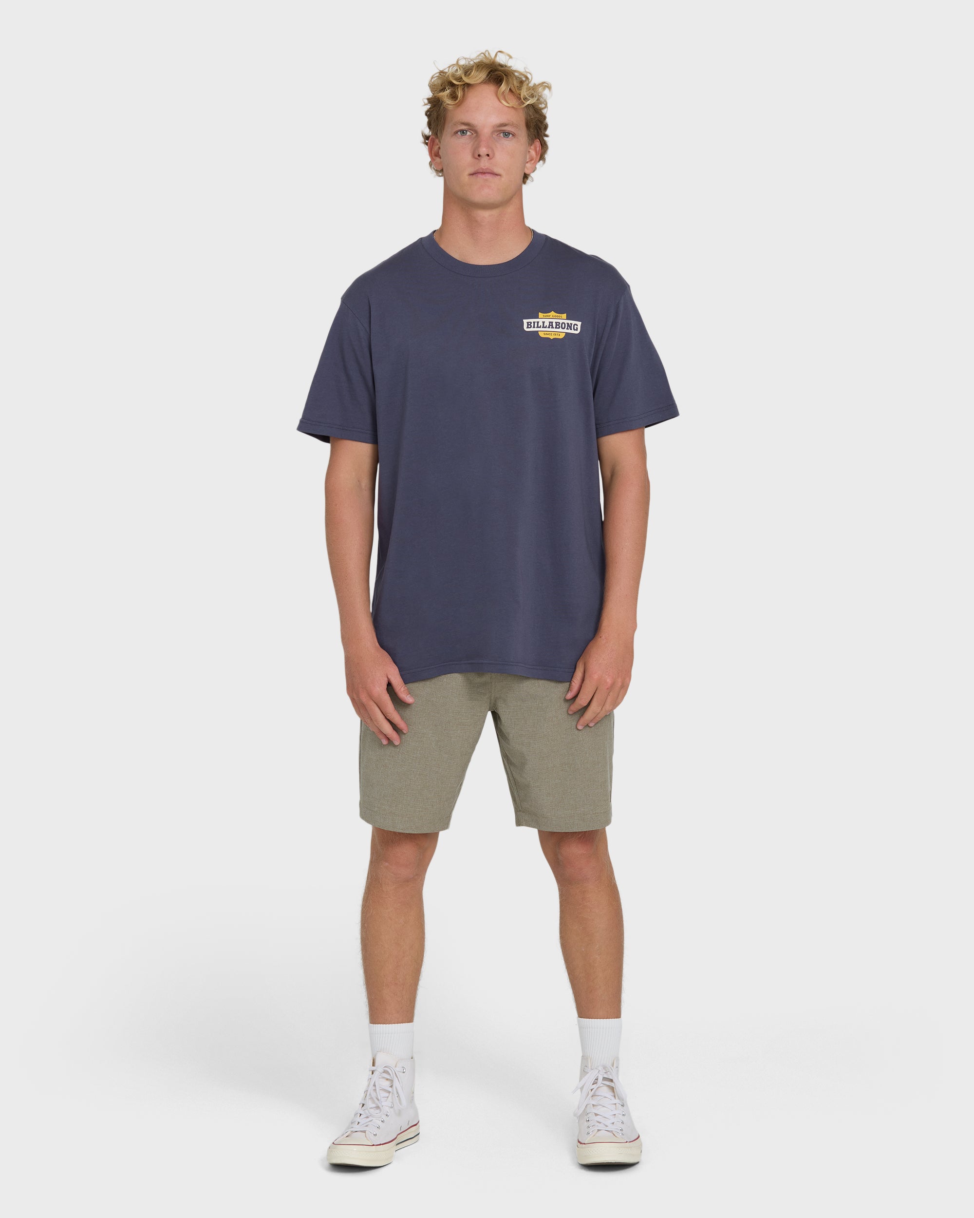 Walled Premium Short Sleeve Knit T-Shirt - Graystone