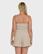 Easy Livin Knit Shorts - Brown Stone