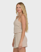 Easy Livin Knit Shorts - Brown Stone