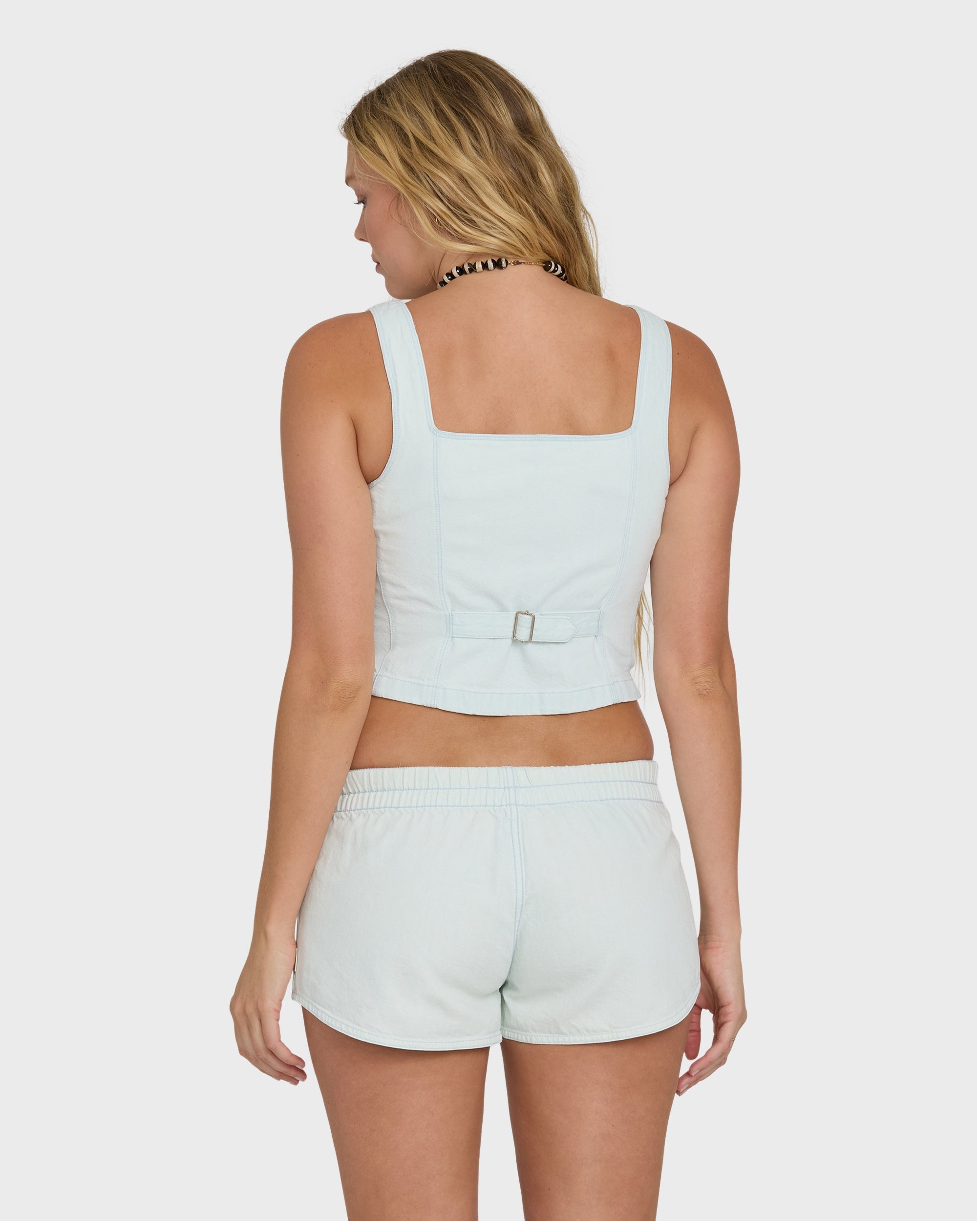 Eezy Waist Woven Shorts - Clearwater