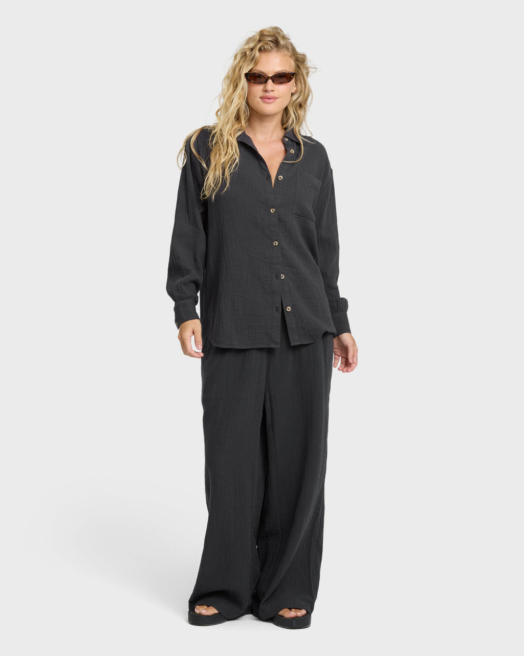 Follow Me Pants - Black Sands