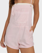 Wild Pursuit Yarn-Dyed Overalls - Rosewater