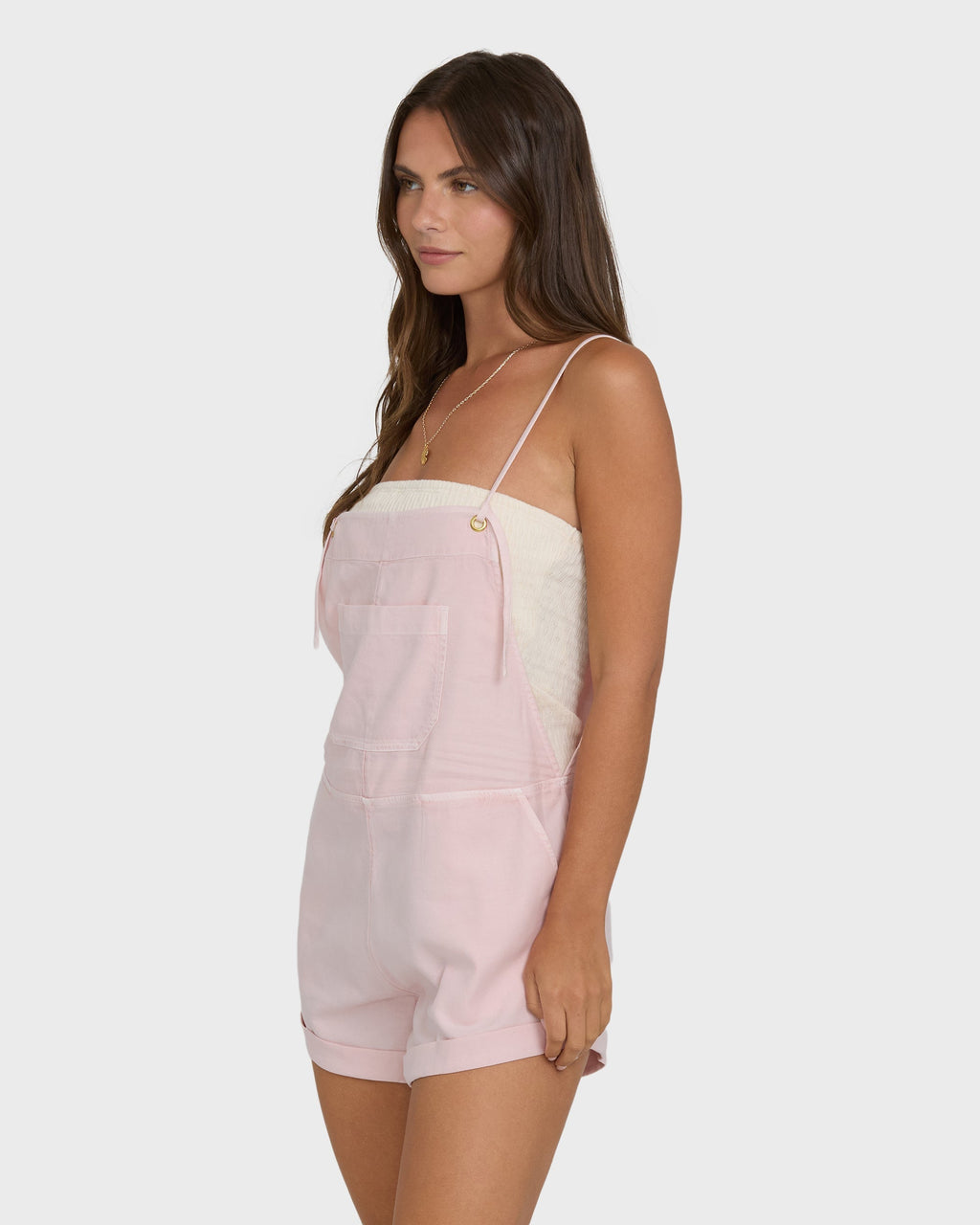 Wild Pursuit Yarn-Dyed Overalls - Rosewater