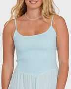 Hidden Cove Midi Dress - Clearwater