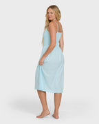 Hidden Cove Midi Dress - Clearwater