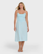 Hidden Cove Midi Dress - Clearwater