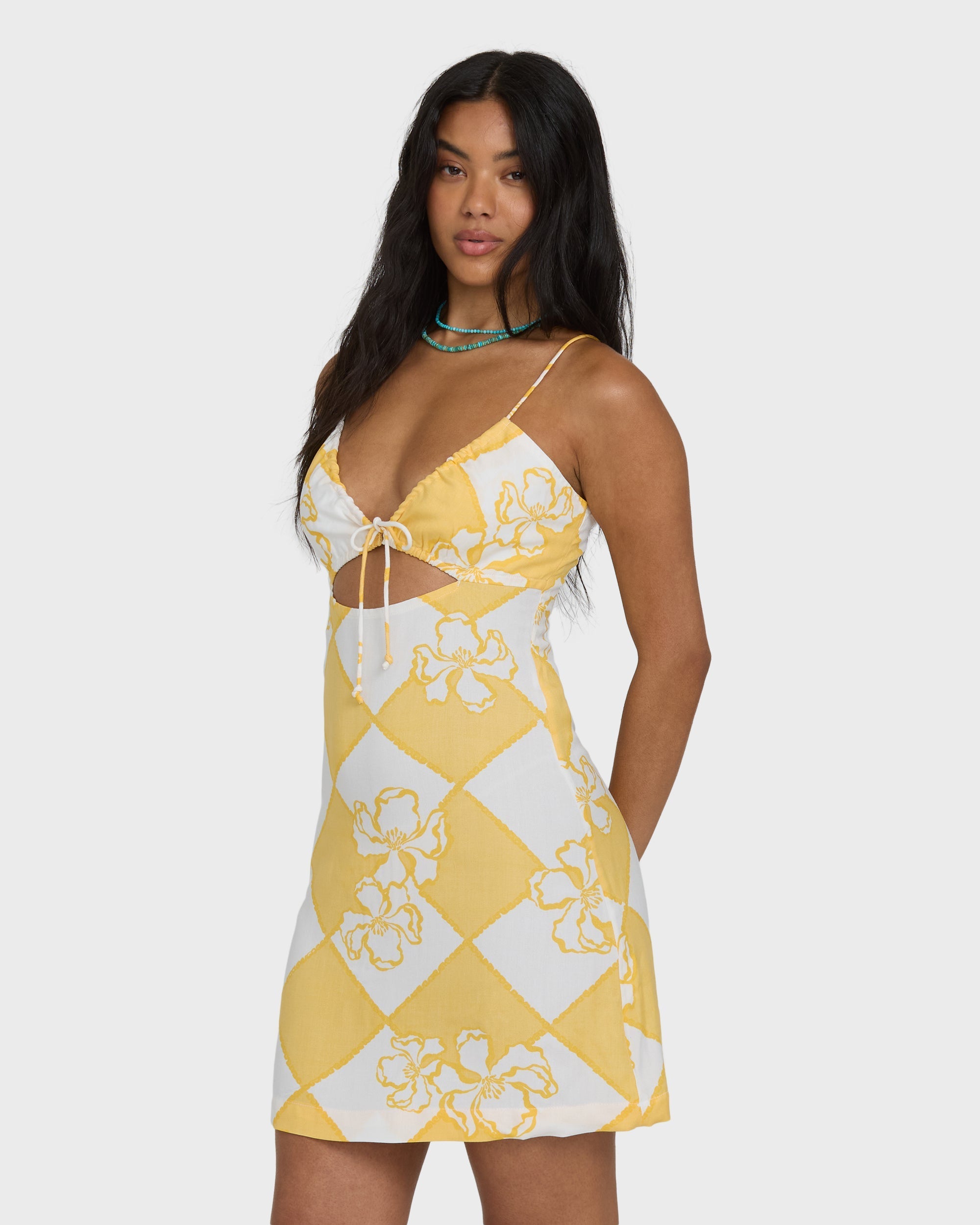 Love Life Mini Dress - Soft Yellow