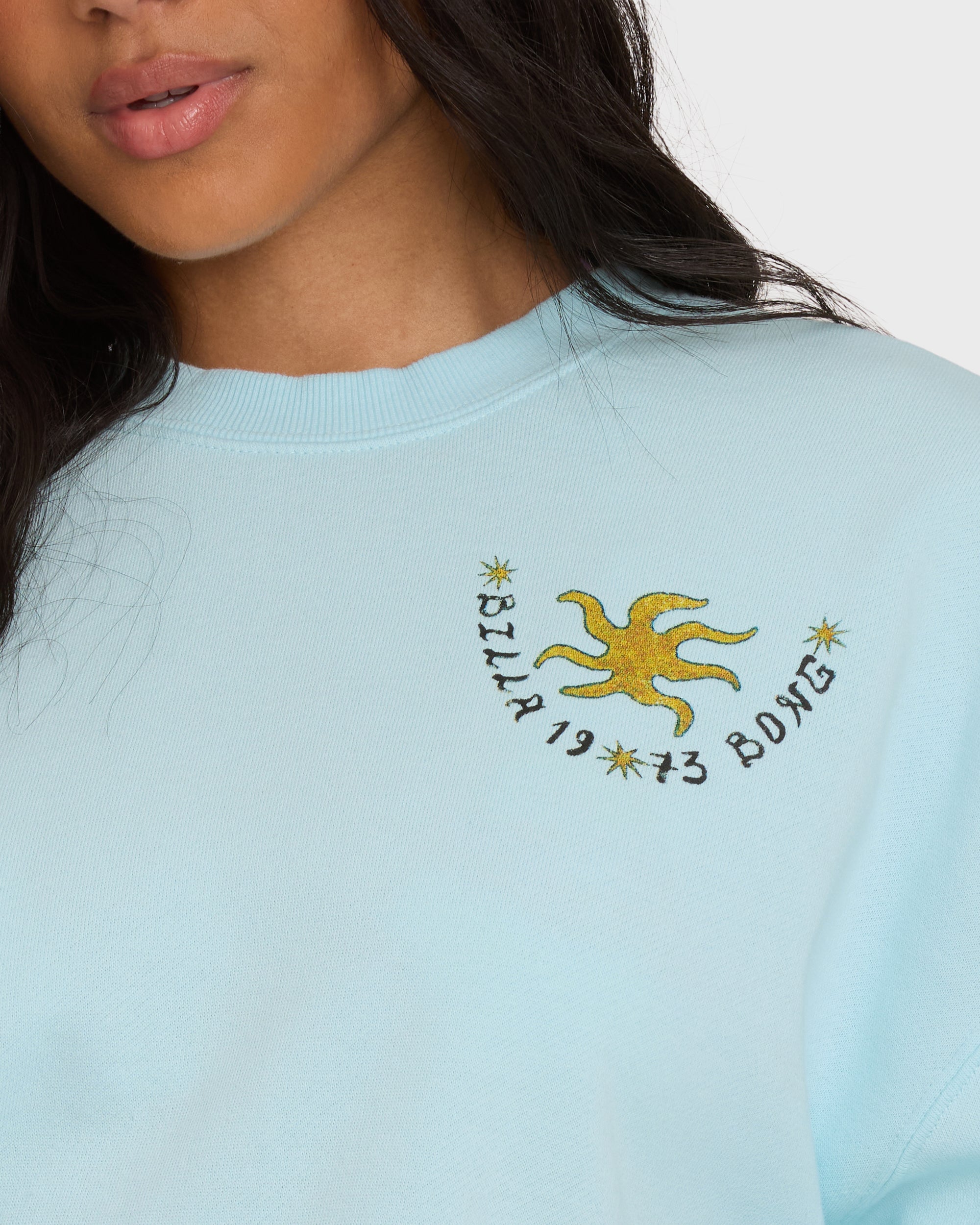 Sunset Rider Kendal Crewneck Sweatshirt - Clearwater