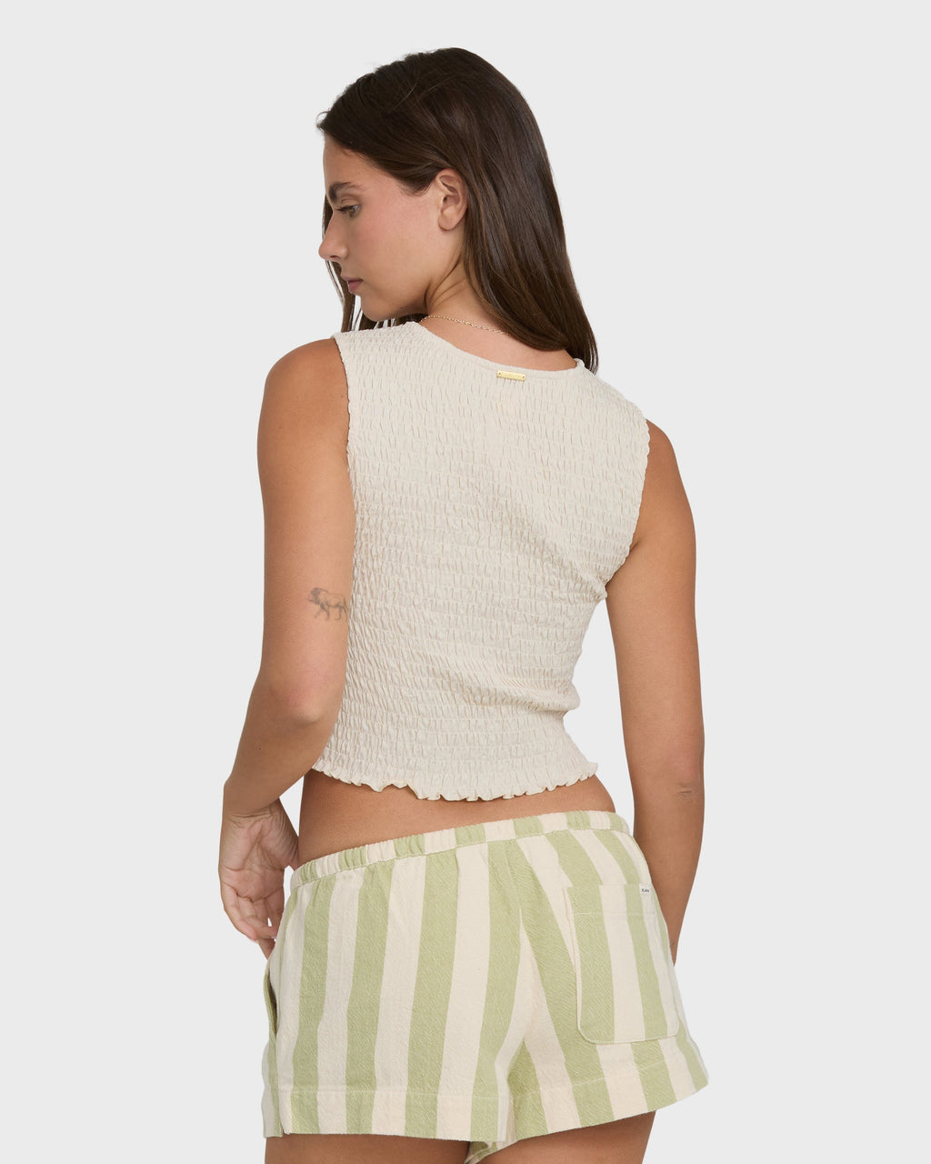 Club Beach Tank Top - White Cap