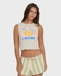 Club Beach Tank Top - White Cap