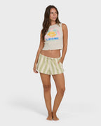 Club Beach Tank Top - White Cap