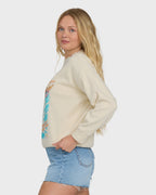 Echo Crewneck Sweatshirt - White Cap