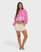 Palmer Hood Pullover Hoodie - Guava