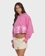 Palmer Hood Pullover Hoodie - Guava