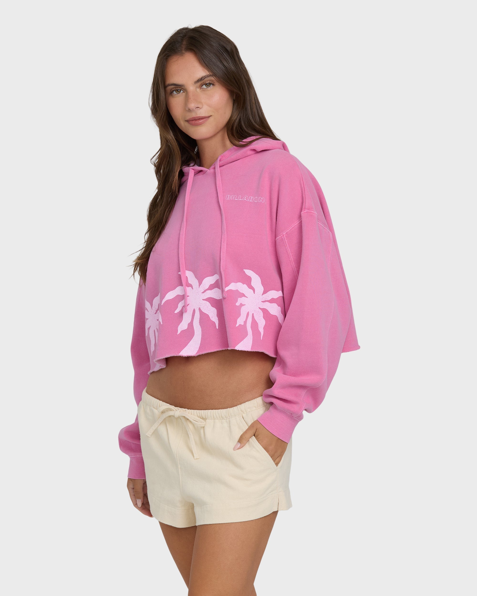 Palmer Hood Pullover Hoodie - Guava