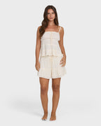 Sol Mate Tank Top - White Cap