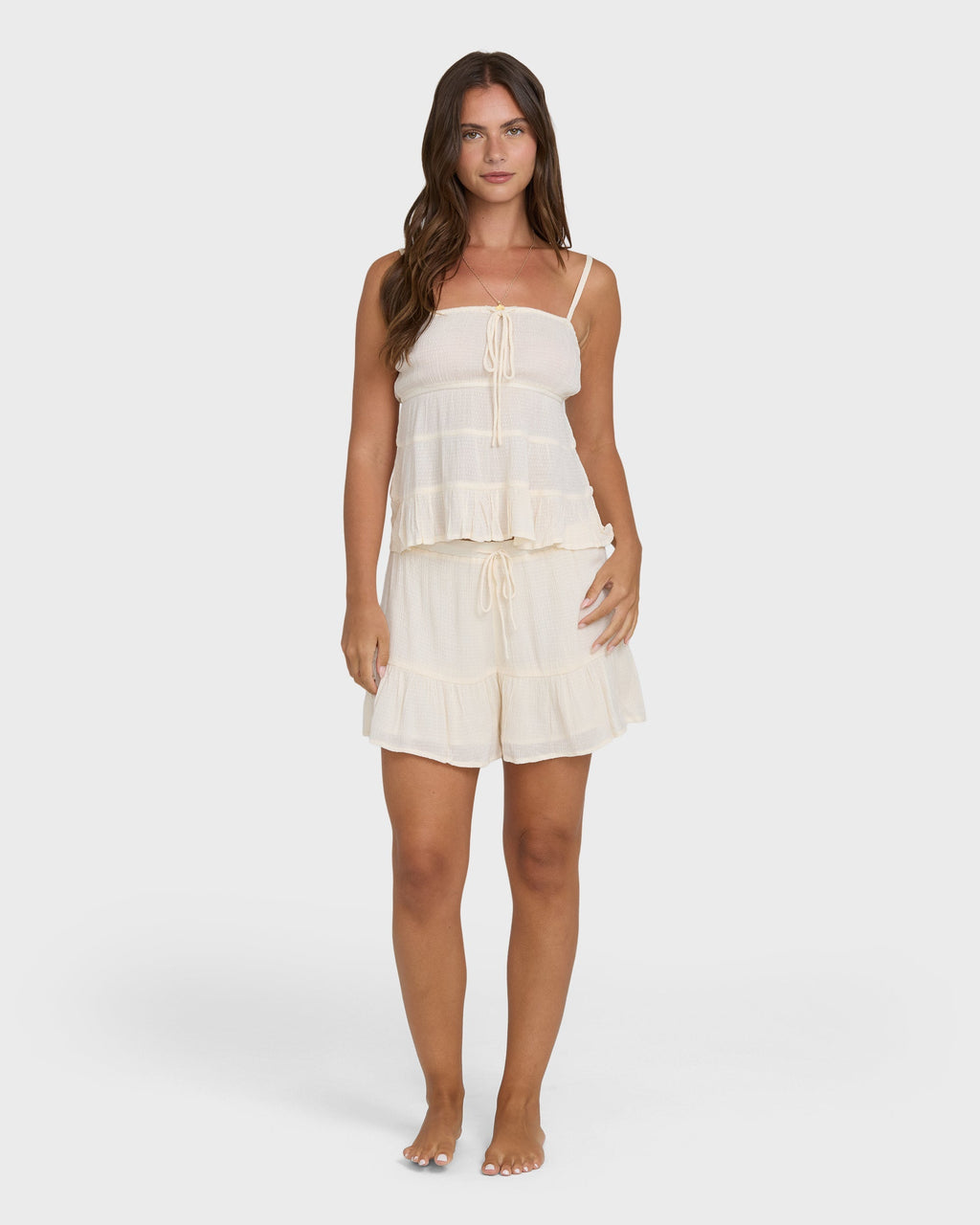 Sol Mate Tank Top - White Cap