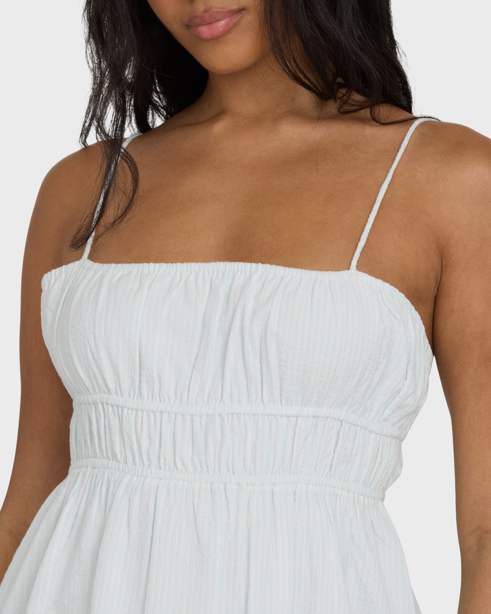 Feel The Breeze Mini Dress - Clearwater