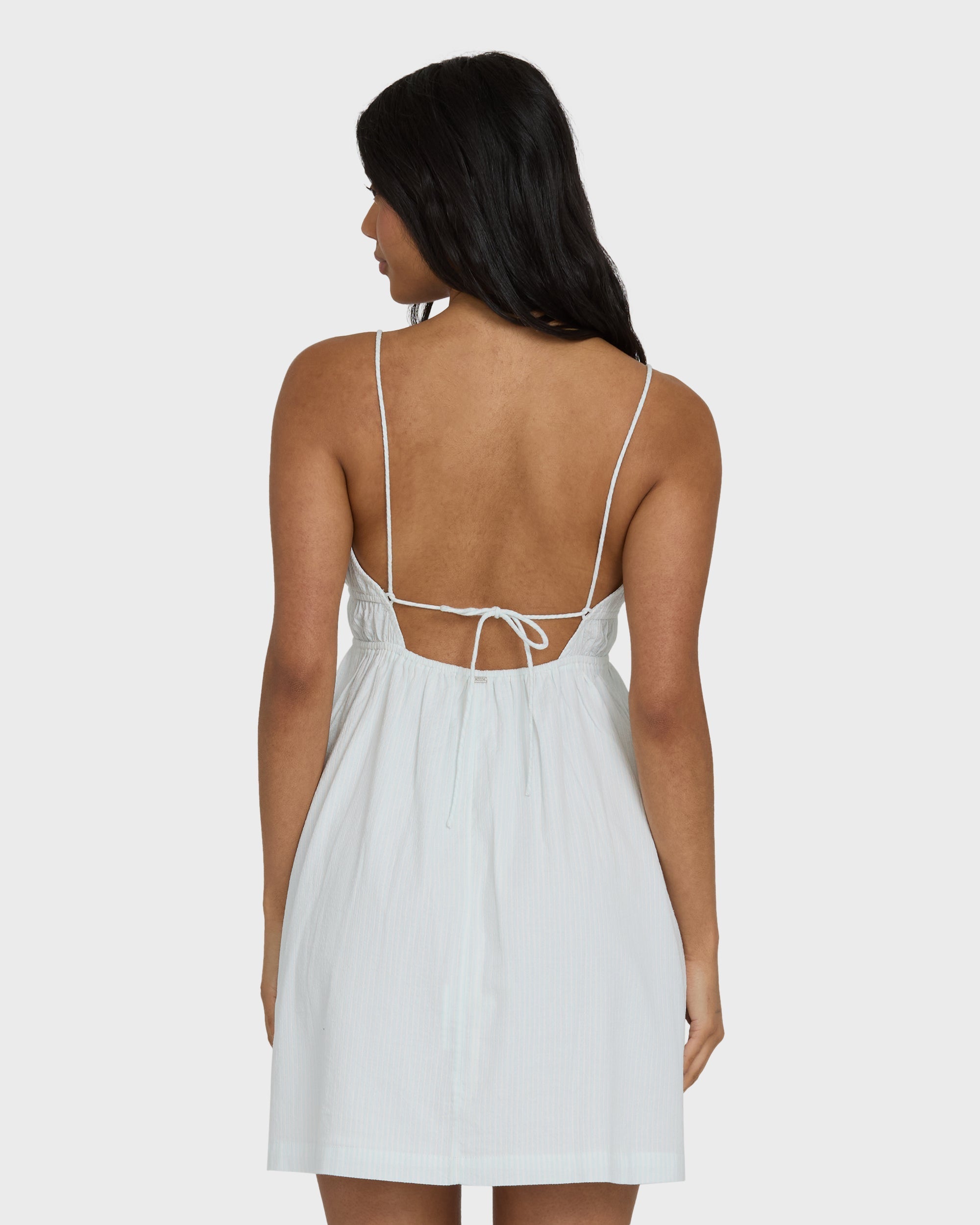 Feel The Breeze Mini Dress - Clearwater