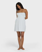 Feel The Breeze Mini Dress - Clearwater
