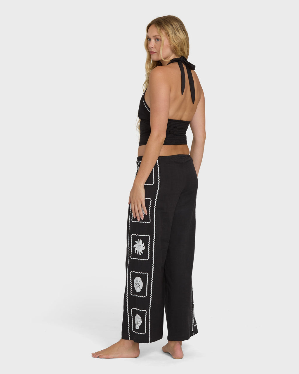 Sea Side Dreamer Pants - Black Sands
