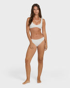 Summer Hi Scoop Tank Bikini Top - Salt Crystal