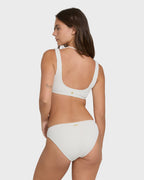 Summer Hi Lowrider Full Bikini Bottoms - Salt Crystal