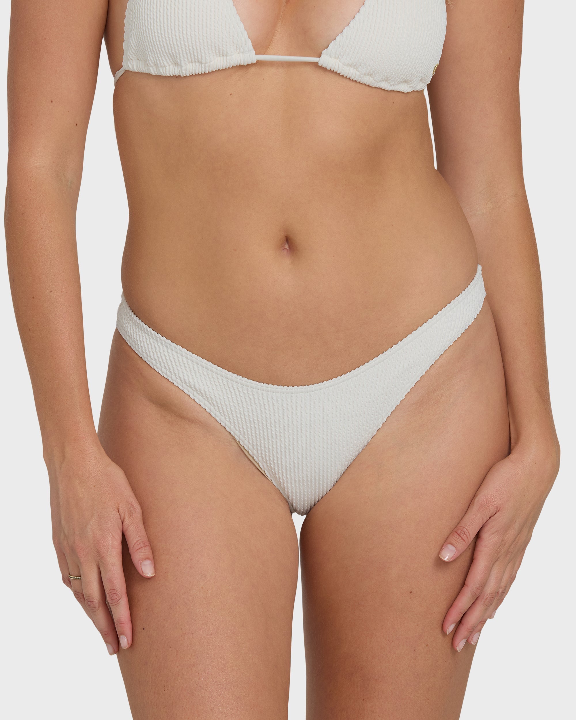 Summer Hi Hike Bikini Bottoms - Salt Crystal