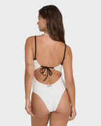 Tanlines Bound Sloane Hawaii One Piece Swimsuit - Salt Crystal
