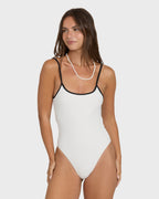 Tanlines Bound Sloane Hawaii One Piece Swimsuit - Salt Crystal