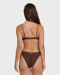 Twisted Tides Maui Bikini Bottoms - Espresso