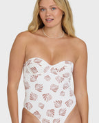 Sandy Shells Hailey One Piece Swimsuit - Salt Crystal