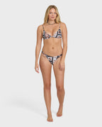 Stay Grounded Ceci Triangle Bikini Top - Brown Stone