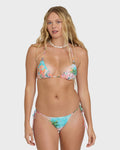 Paradise Sun Remi Triangle Bikini Top - Ocean Spray