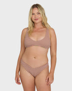Summer Hawaii V Hike Bikini Bottoms - Cedar