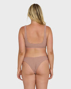 Summer Hawaii V Hike Bikini Bottoms - Cedar