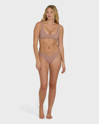 Summer Hawaii V Hike Bikini Bottoms - Cedar