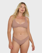 Summer Hawaii Jesse Tank Bikini Top - Cedar