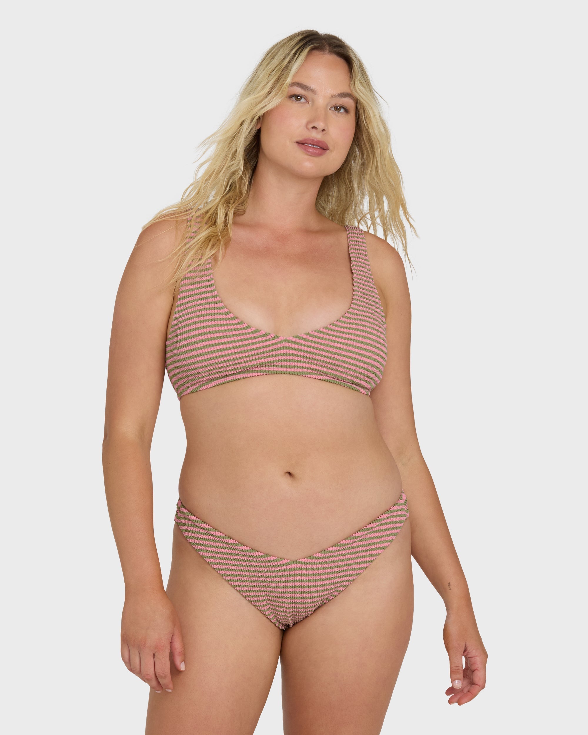 Summer Hawaii Jesse Tank Bikini Top - Cedar