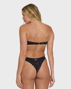 Eye On You Dippi Bikini Bottoms - Black Pebble