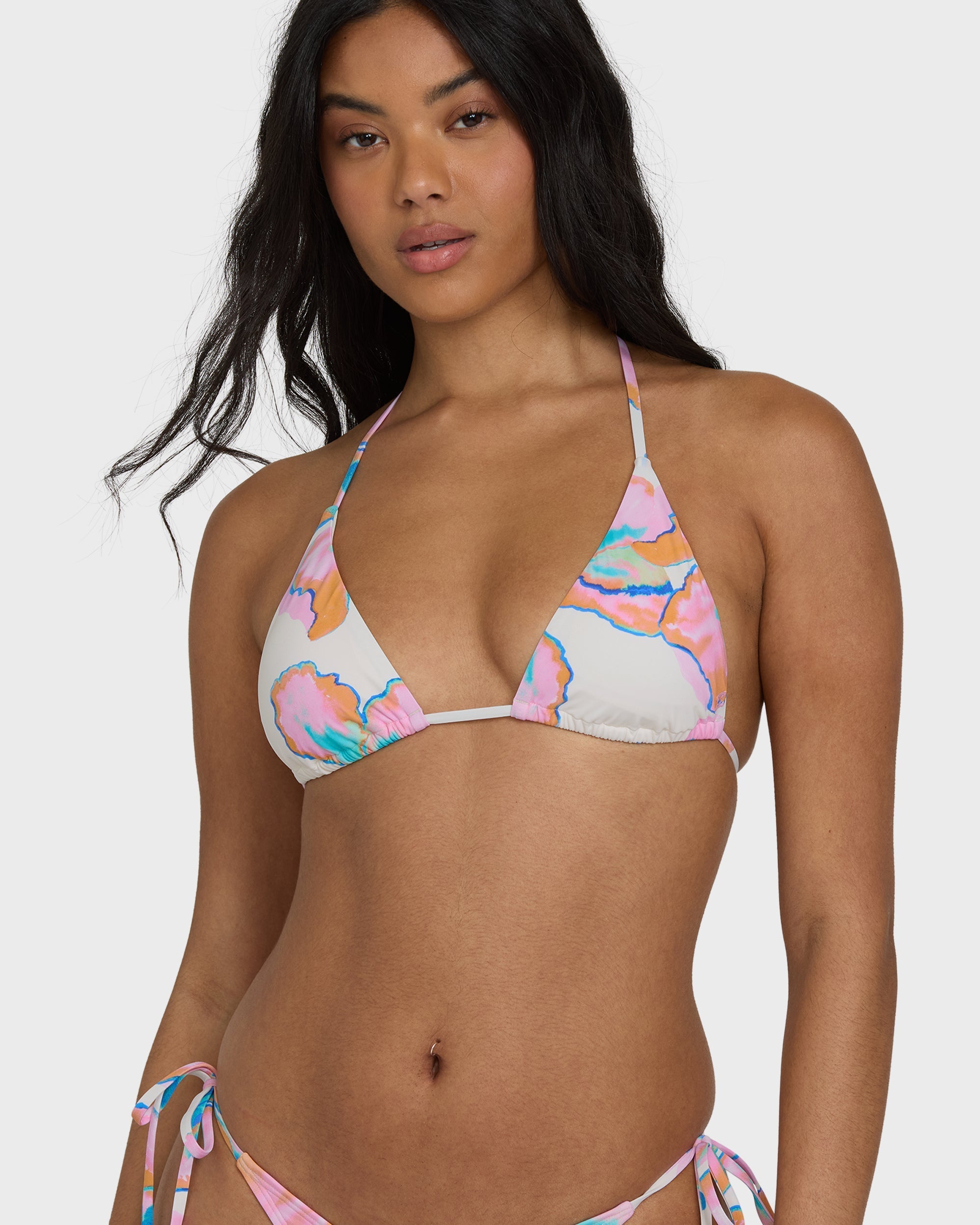 Sweet Escape Remi Triangle Bikini Top - Salt Crystal