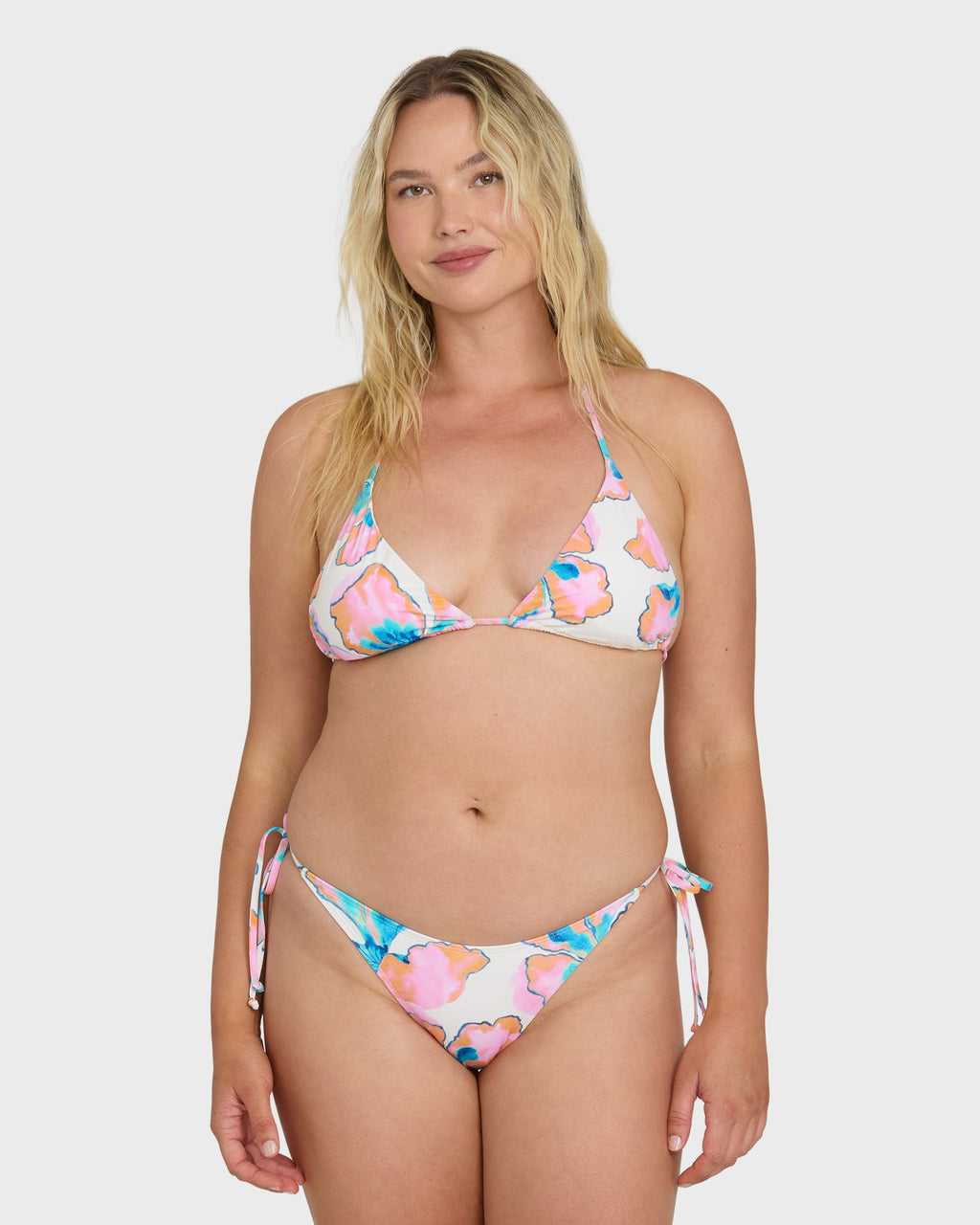 Sweet Escape Remi Triangle Bikini Top - Salt Crystal