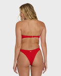 Rising Tide Skimpy Hike Bikini Bottoms - Fiesta Red