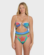 Midnight Tropics Andrew Hawaii Swimsuit - True Blue