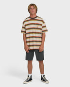 Baxter Short Sleeve Knit T-Shirt - Oatmeal