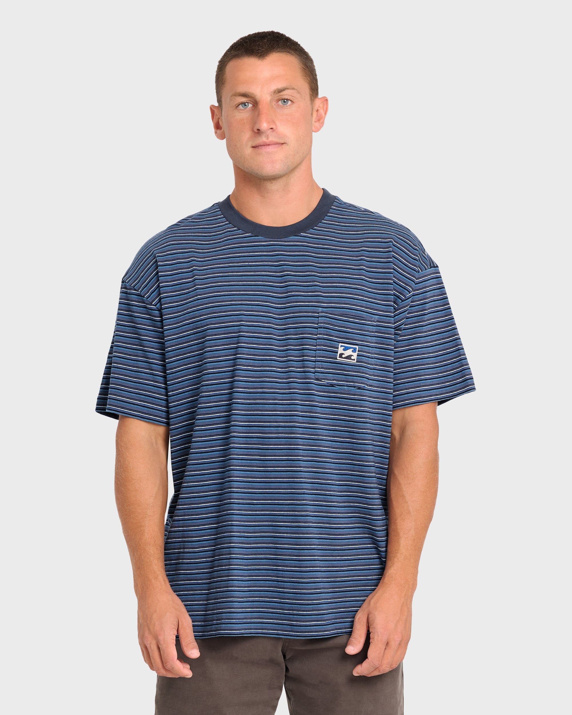 Baxter Short Sleeve Pocket Tee - True Navy