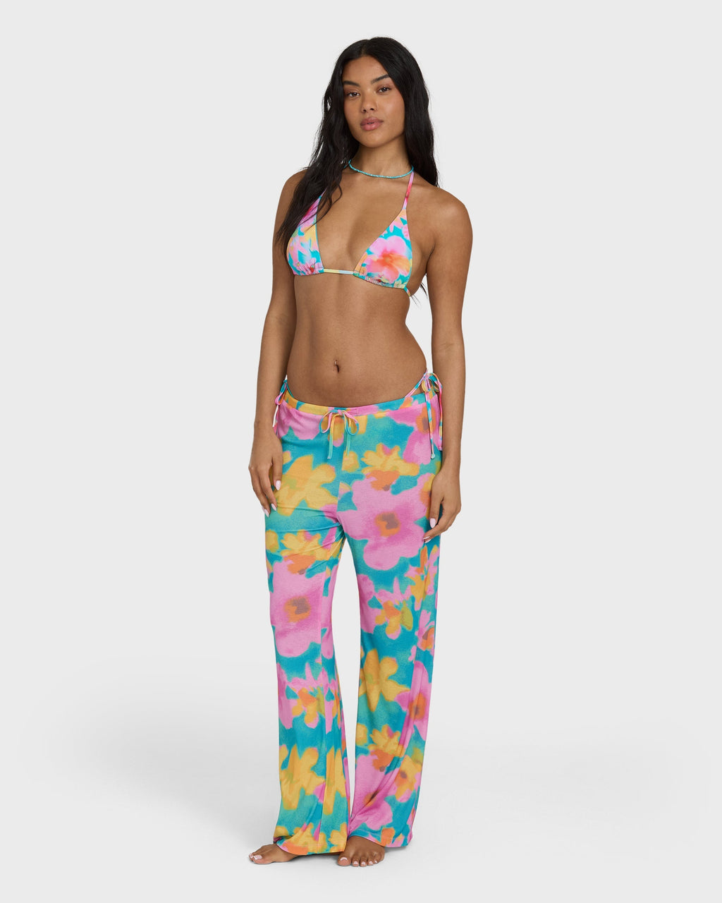 Lookin Fresh Cover-Up Pants - Ocean Spray